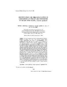 Identification And Field Evaluation Of Components Of Female Sex